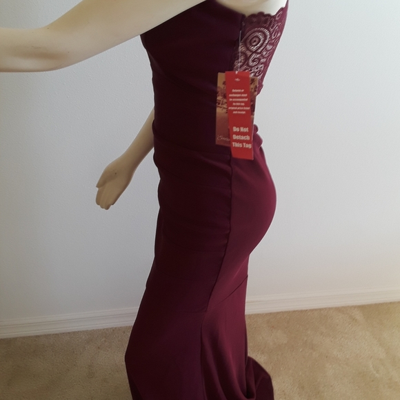 Emerald Sundae Evening Dress - Picture 3 of 6